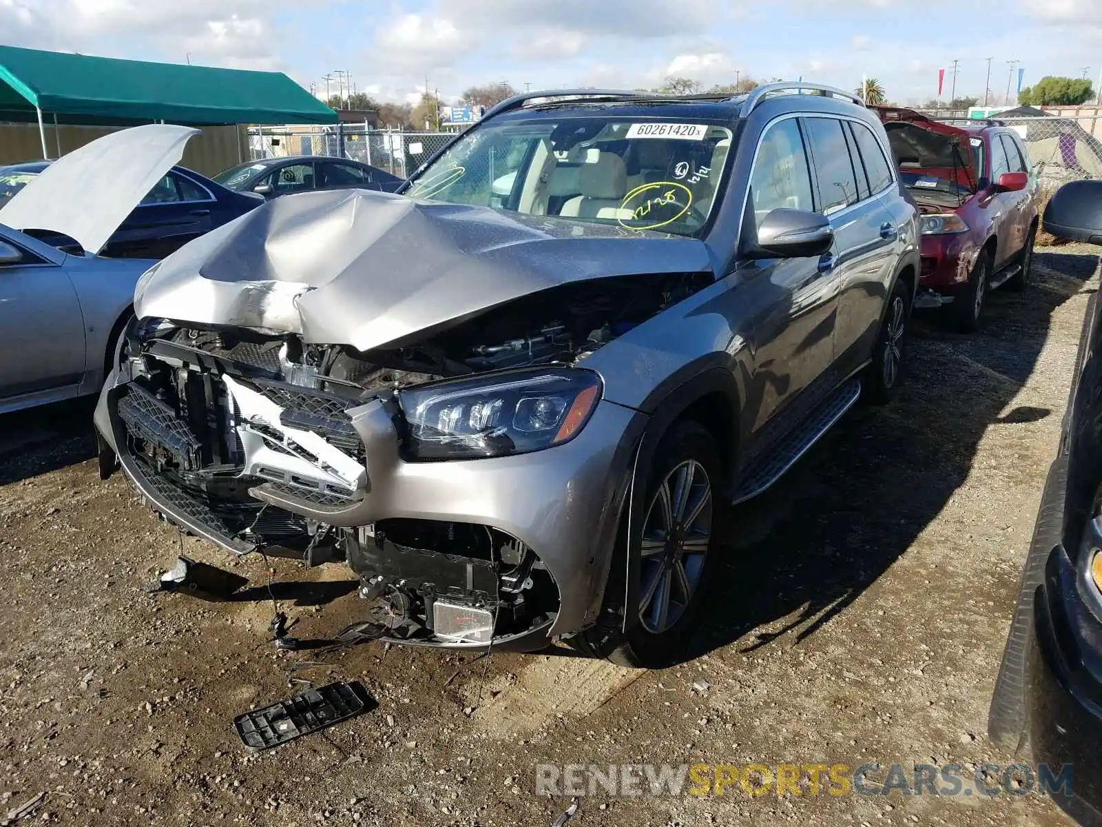 2 Photograph of a damaged car 4JGFF5KE8LA213948 MERCEDES-BENZ G CLASS 2020