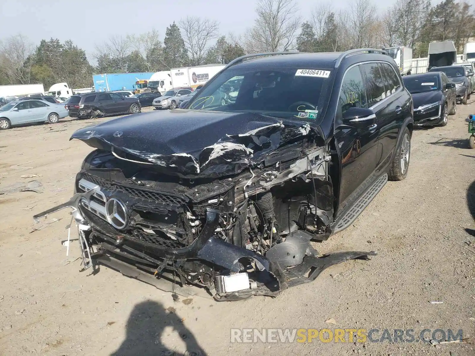 2 Photograph of a damaged car 4JGFF5KE9LA285144 MERCEDES-BENZ G CLASS 2020