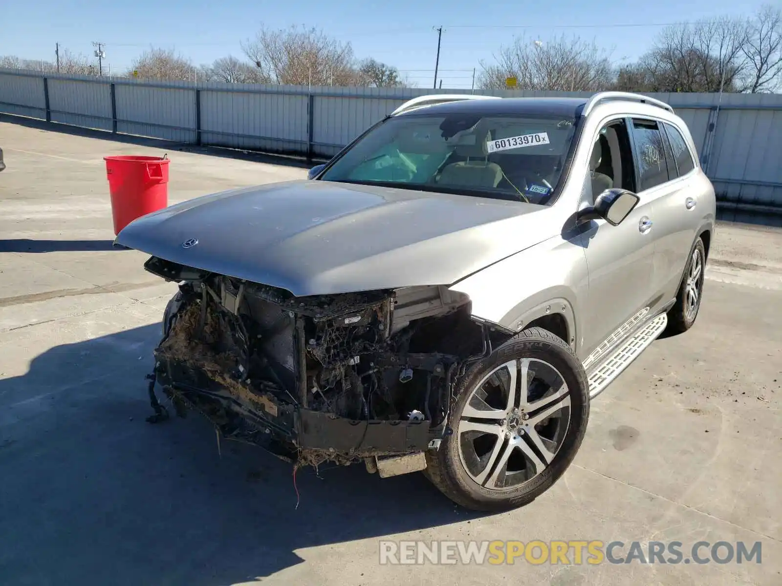 2 Photograph of a damaged car 4JGFF5KEXLA126147 MERCEDES-BENZ G CLASS 2020