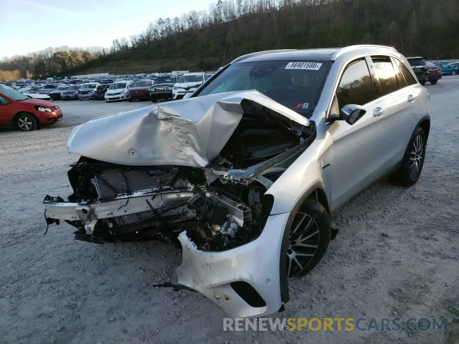 2 Photograph of a damaged car W1N0G5DB8LF790131 MERCEDES-BENZ G CLASS 2020