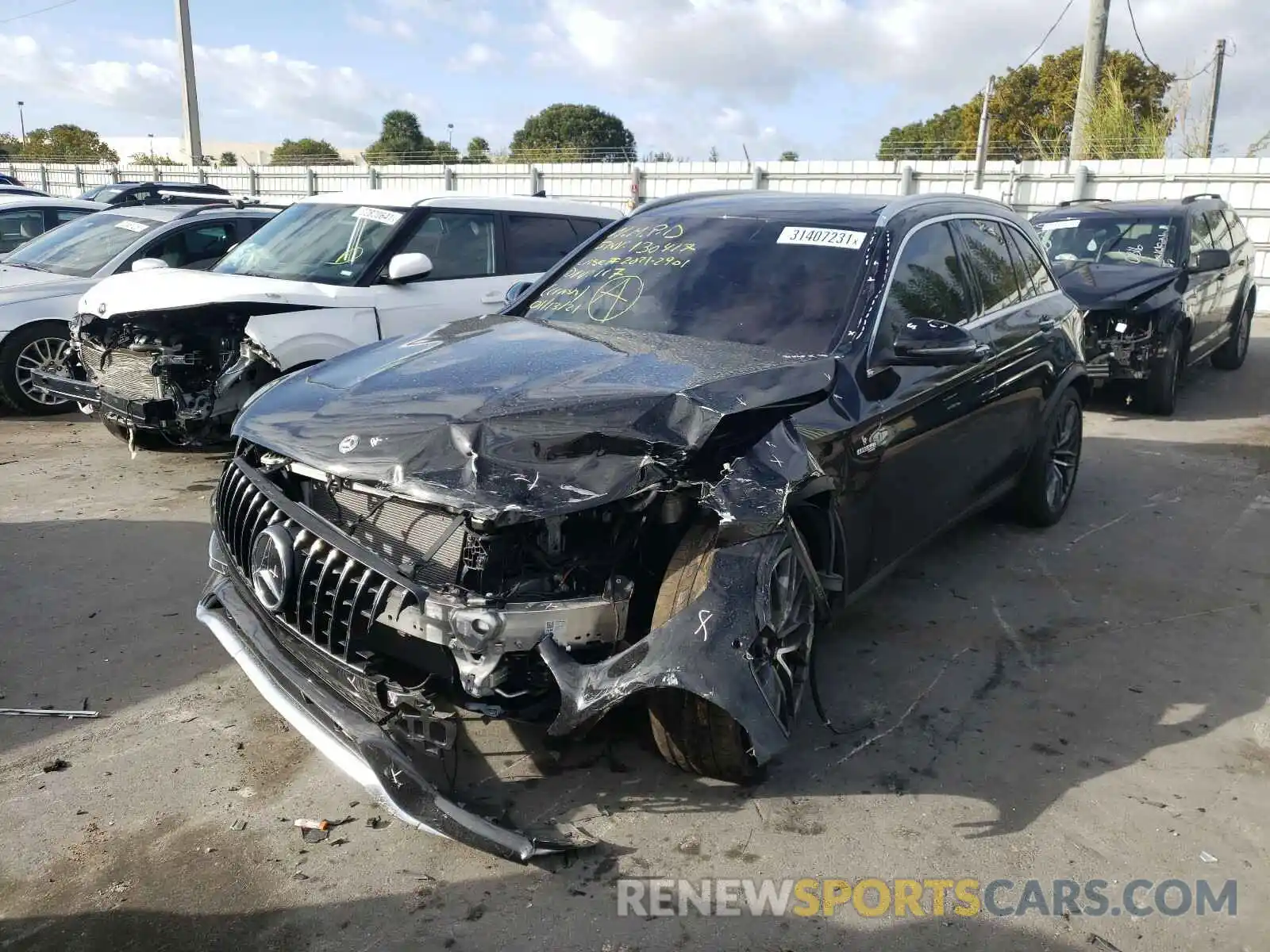 2 Фотография поврежденного автомобиля W1N0G6EB0LF823921 MERCEDES-BENZ G CLASS 2020