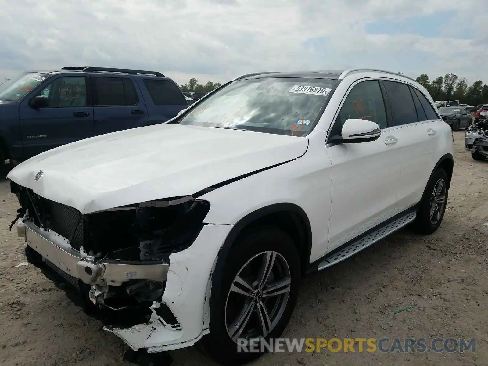 2 Photograph of a damaged car W1N0G8DB0LF836410 MERCEDES-BENZ G CLASS 2020