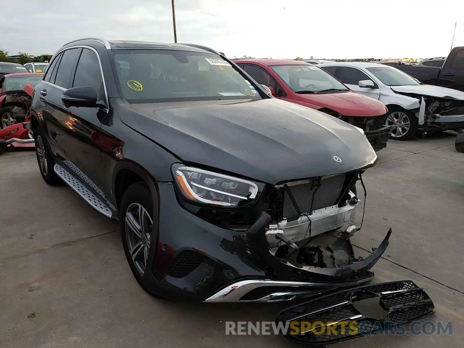 1 Photograph of a damaged car W1N0G8DB4LF814975 MERCEDES-BENZ G CLASS 2020