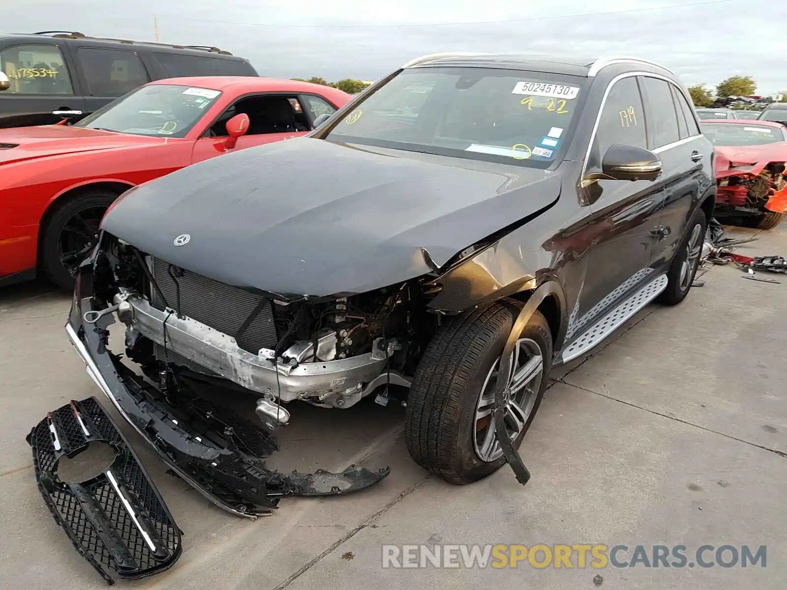 2 Photograph of a damaged car W1N0G8DB4LF814975 MERCEDES-BENZ G CLASS 2020