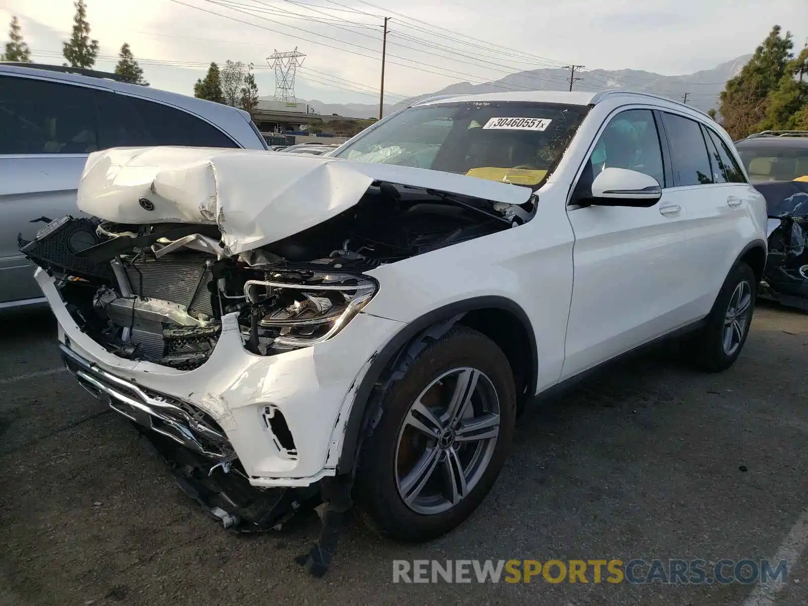 2 Photograph of a damaged car W1N0G8DB5LF809977 MERCEDES-BENZ G CLASS 2020