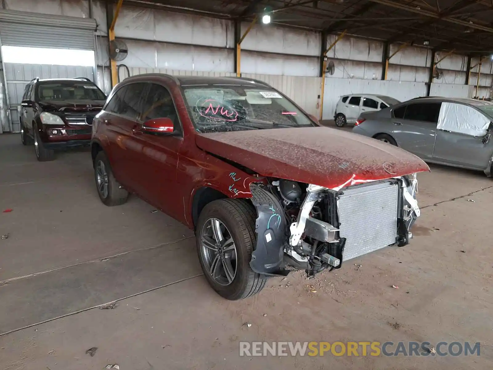 1 Photograph of a damaged car W1N0G8DB5LV262327 MERCEDES-BENZ G CLASS 2020