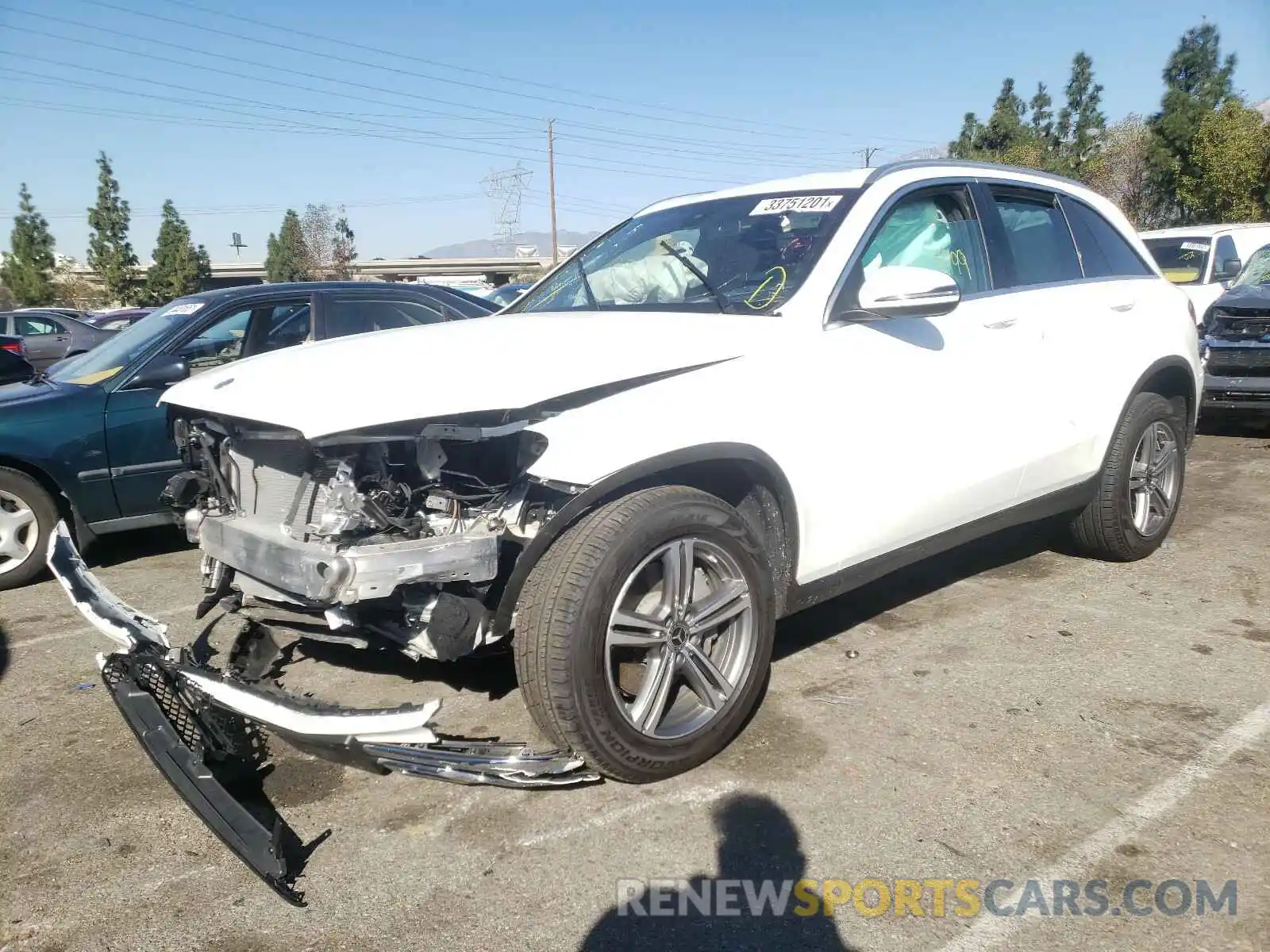 2 Photograph of a damaged car W1N0G8DB8LF785934 MERCEDES-BENZ G CLASS 2020