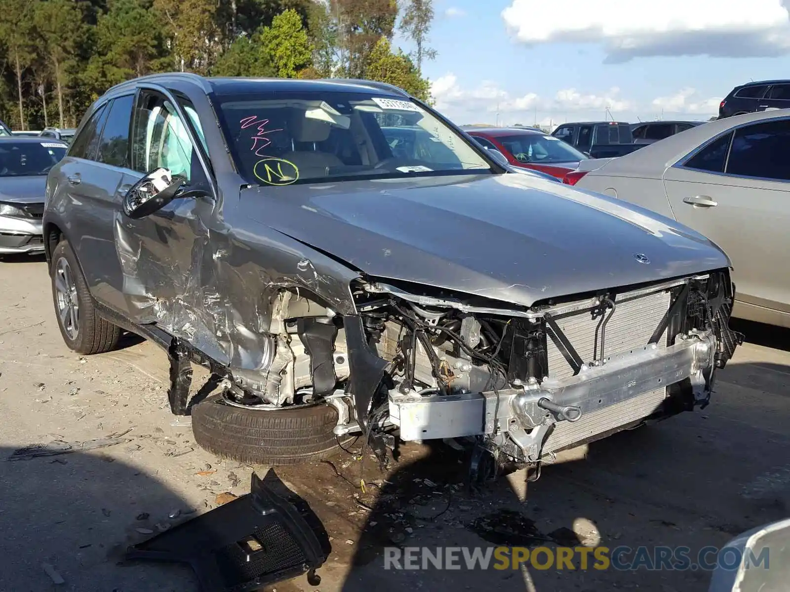 1 Photograph of a damaged car W1N0G8DB8LF792740 MERCEDES-BENZ G CLASS 2020