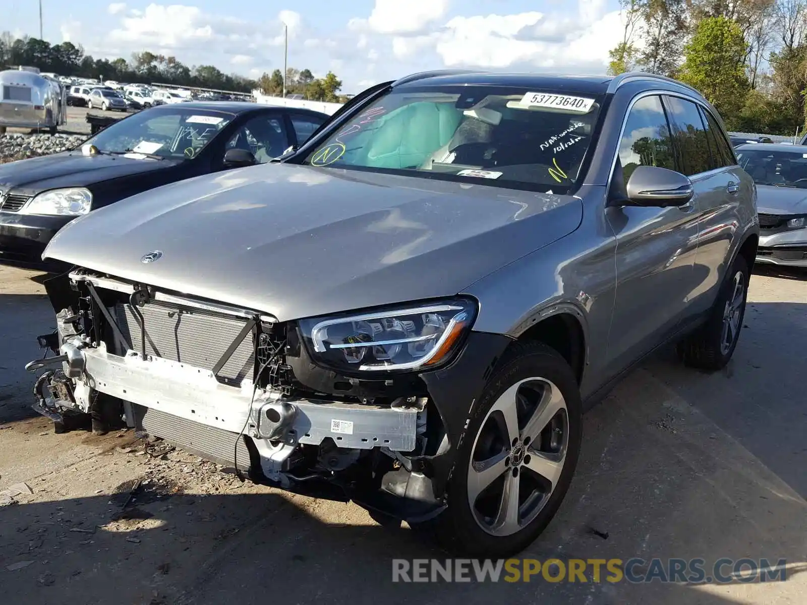 2 Photograph of a damaged car W1N0G8DB8LF792740 MERCEDES-BENZ G CLASS 2020