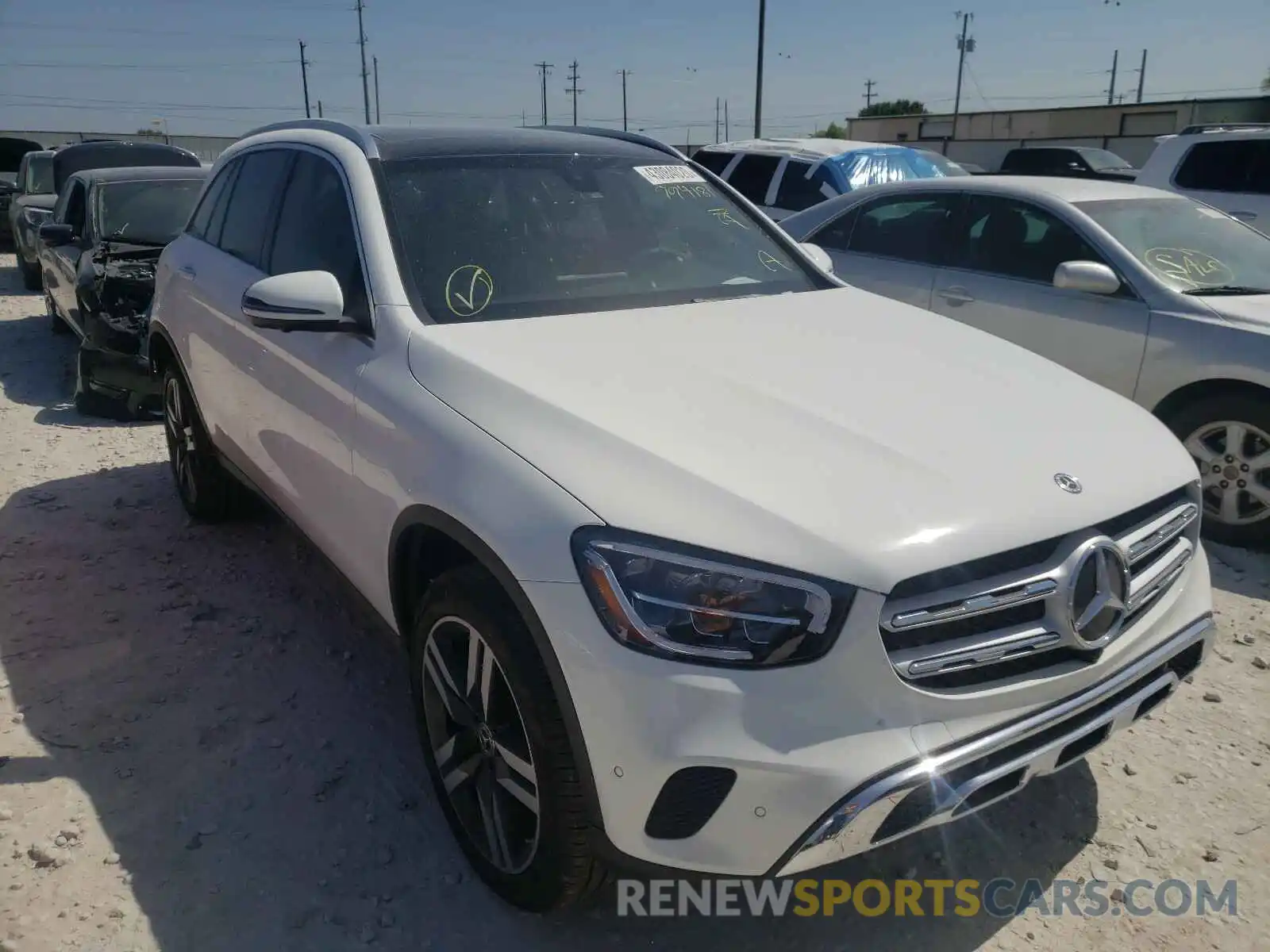 1 Photograph of a damaged car W1N0G8DB8LF794181 MERCEDES-BENZ G CLASS 2020