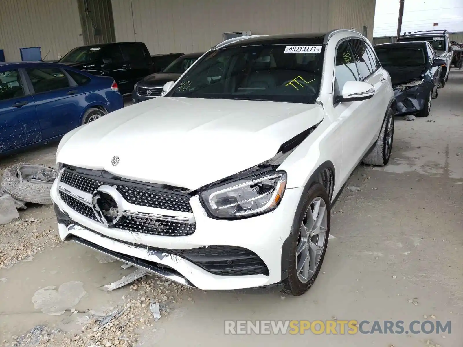 2 Photograph of a damaged car W1N0G8DB8LF818799 MERCEDES-BENZ G CLASS 2020