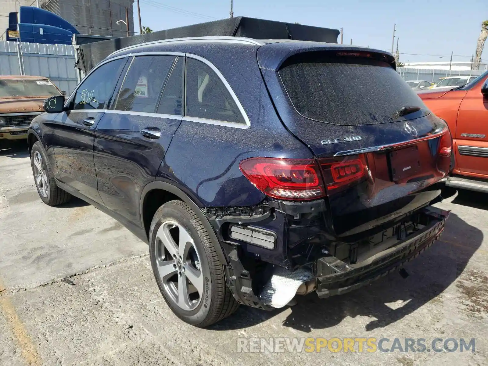 3 Photograph of a damaged car W1N0G8DBXLF796496 MERCEDES-BENZ G CLASS 2020