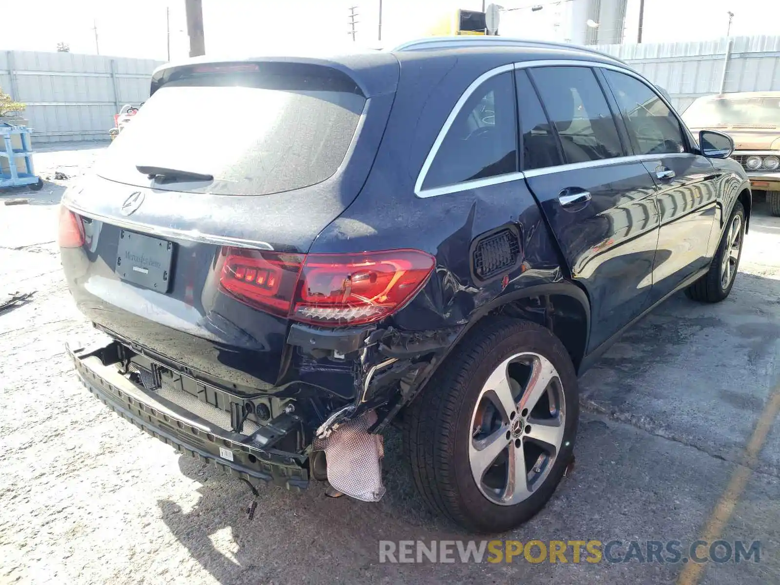 4 Photograph of a damaged car W1N0G8DBXLF796496 MERCEDES-BENZ G CLASS 2020