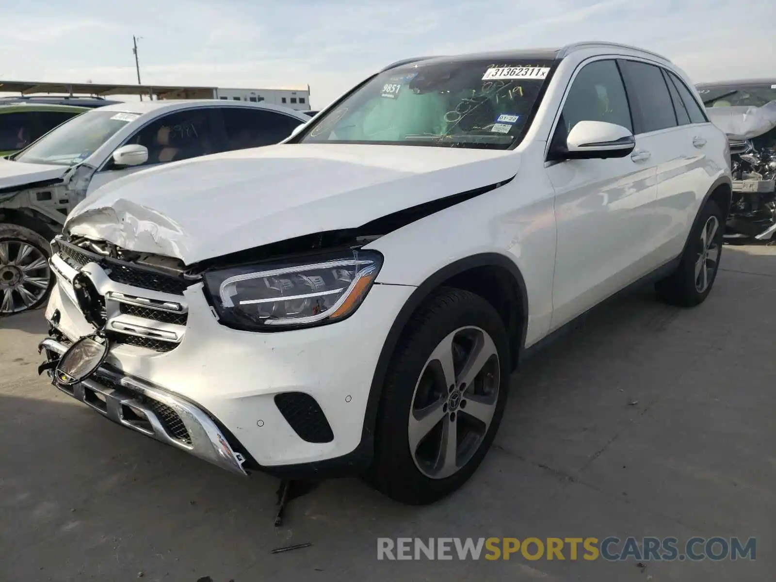 2 Photograph of a damaged car W1N0G8EB2LF765368 MERCEDES-BENZ G CLASS 2020