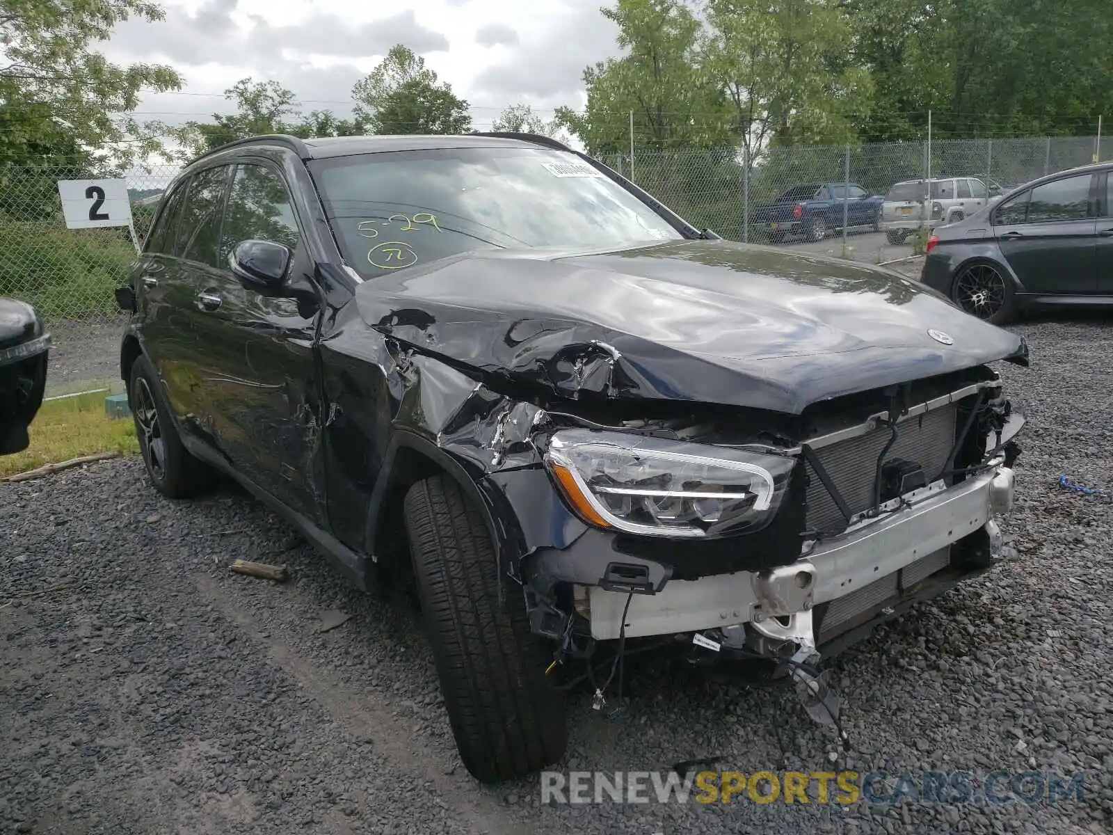 1 Photograph of a damaged car W1N0G8EB4LF766957 MERCEDES-BENZ G CLASS 2020