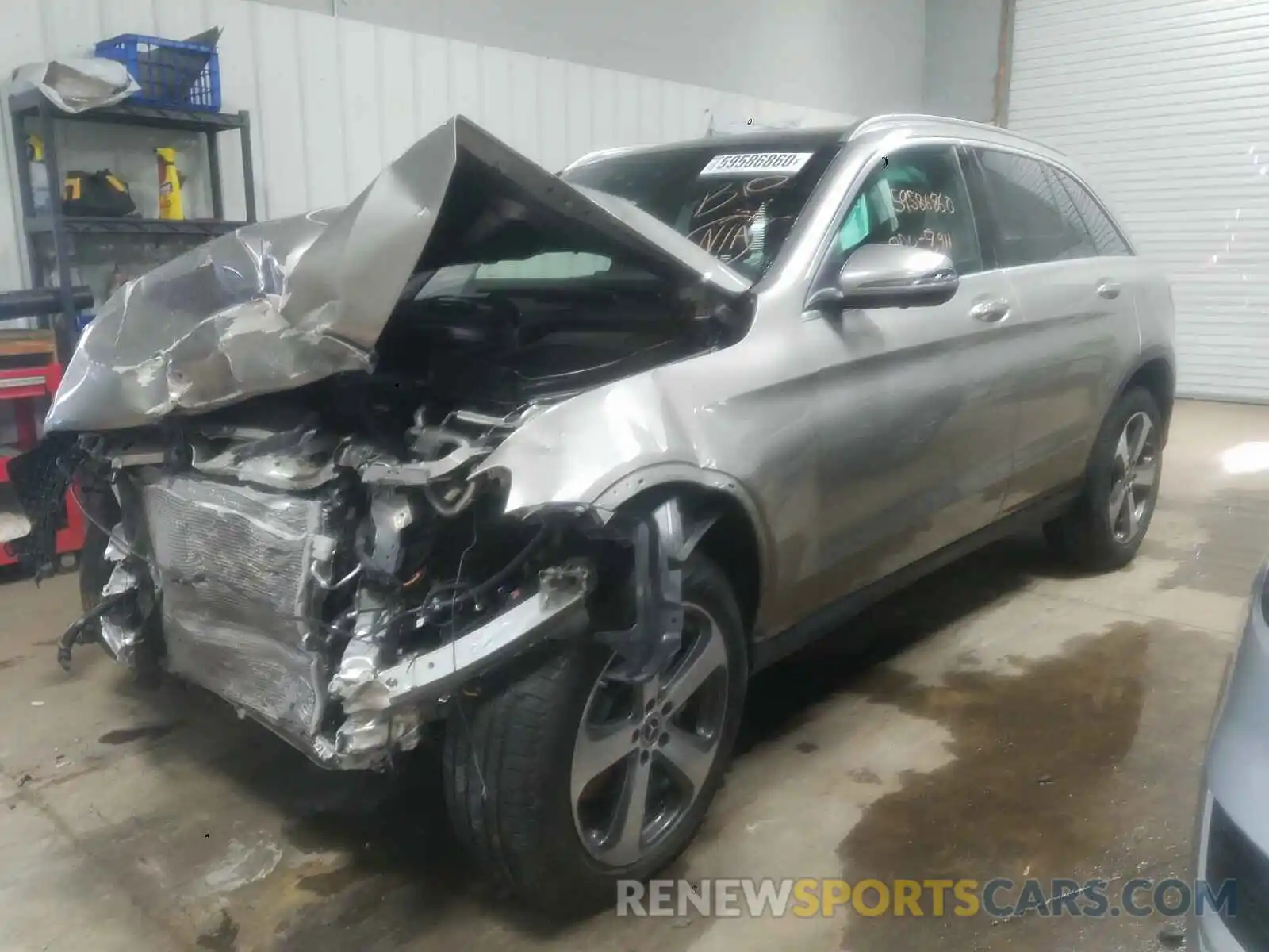 2 Photograph of a damaged car W1N0G8EB4LF766974 MERCEDES-BENZ G CLASS 2020