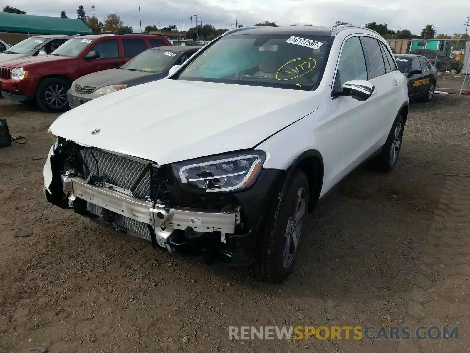 2 Photograph of a damaged car W1N0G8EB4LF858389 MERCEDES-BENZ G CLASS 2020