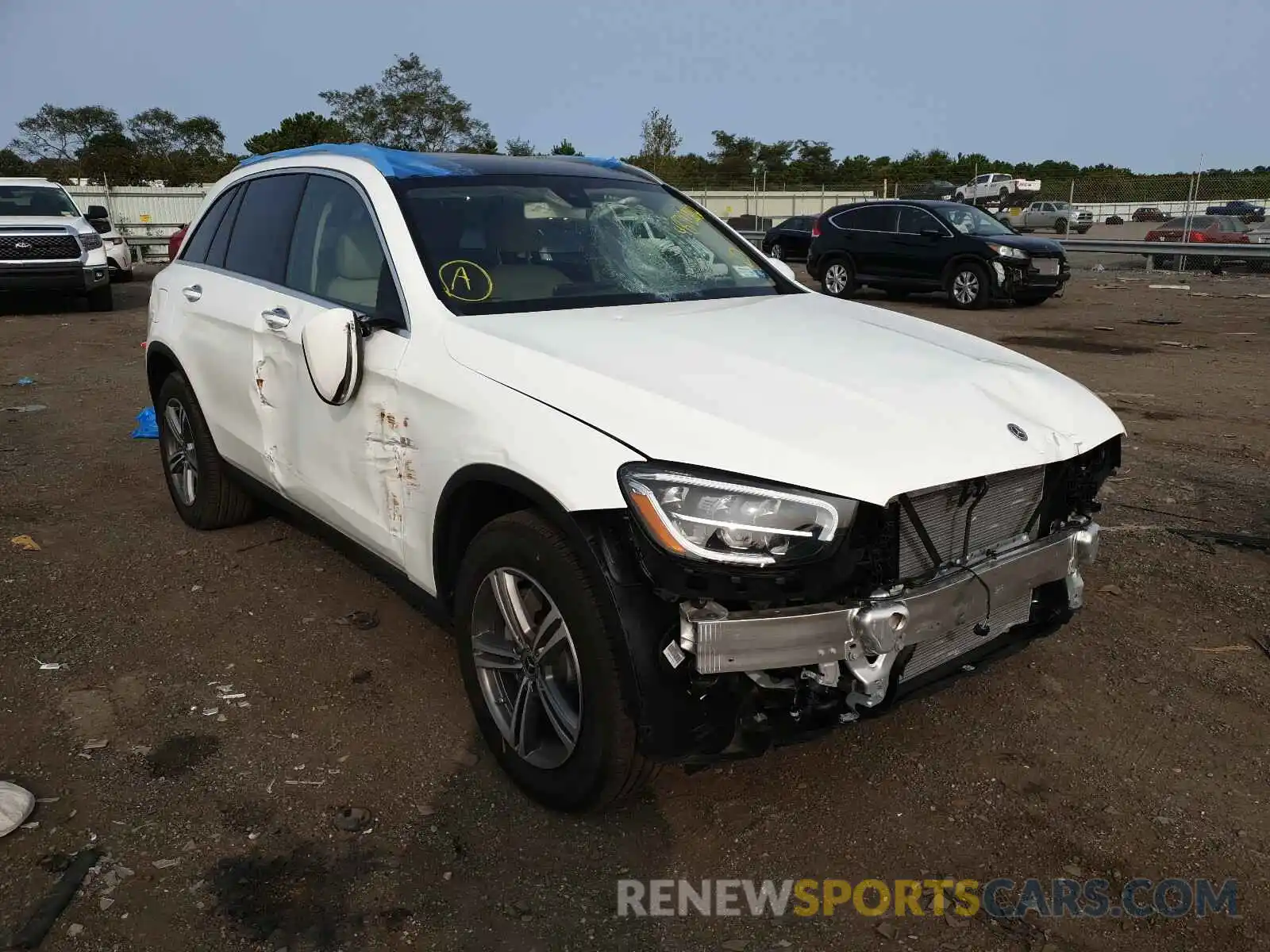 1 Photograph of a damaged car W1N0G8EB6LF825474 MERCEDES-BENZ G CLASS 2020