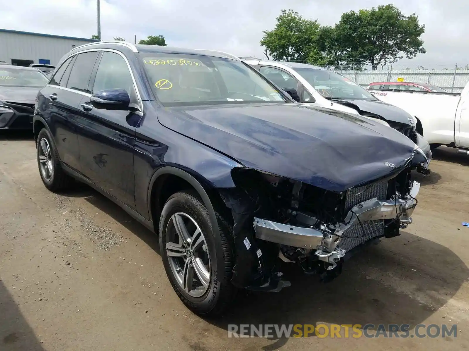 1 Photograph of a damaged car W1N0G8EB7LF806495 MERCEDES-BENZ G CLASS 2020