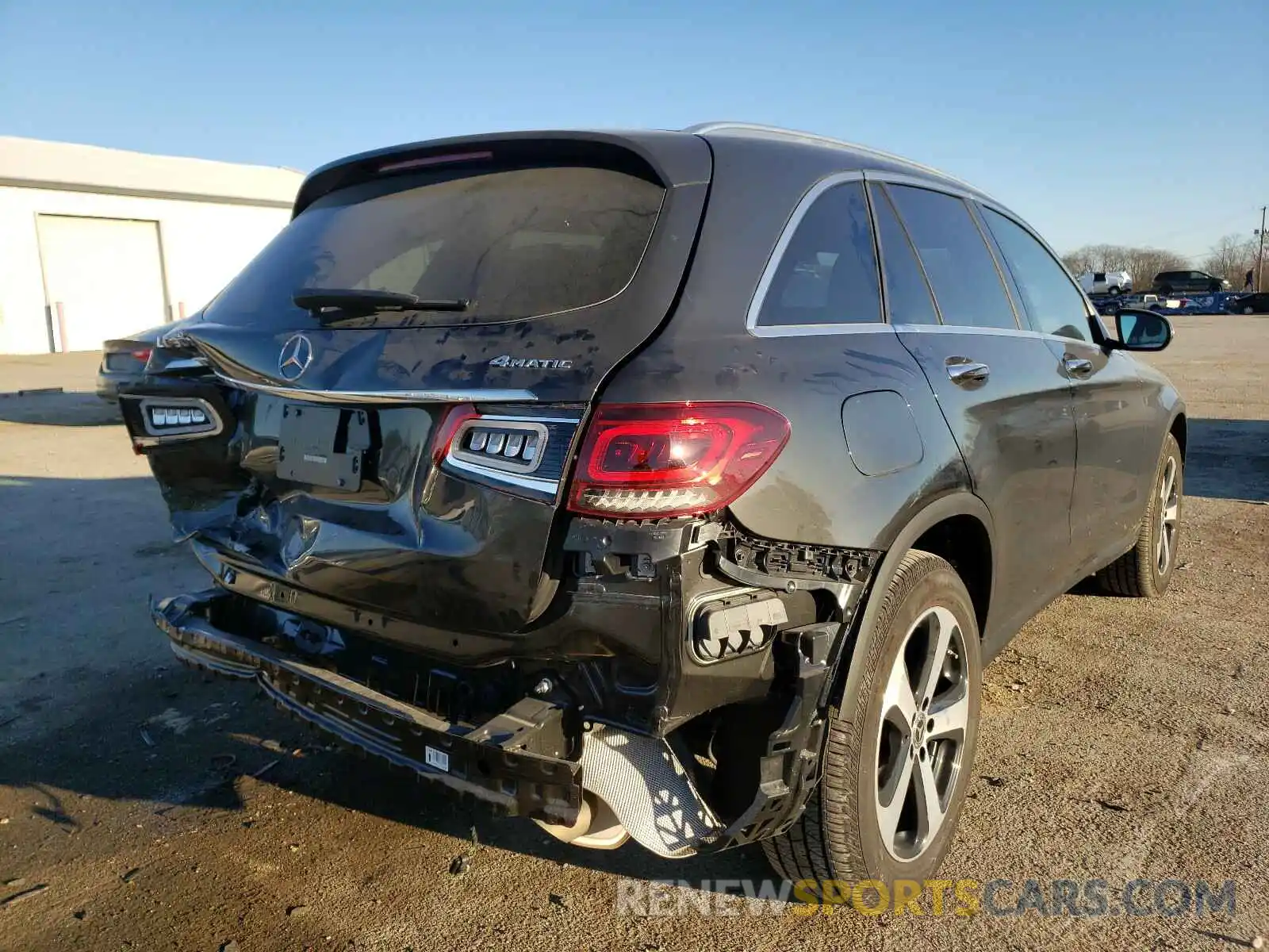 4 Photograph of a damaged car W1N0G8EB9LF811763 MERCEDES-BENZ G CLASS 2020