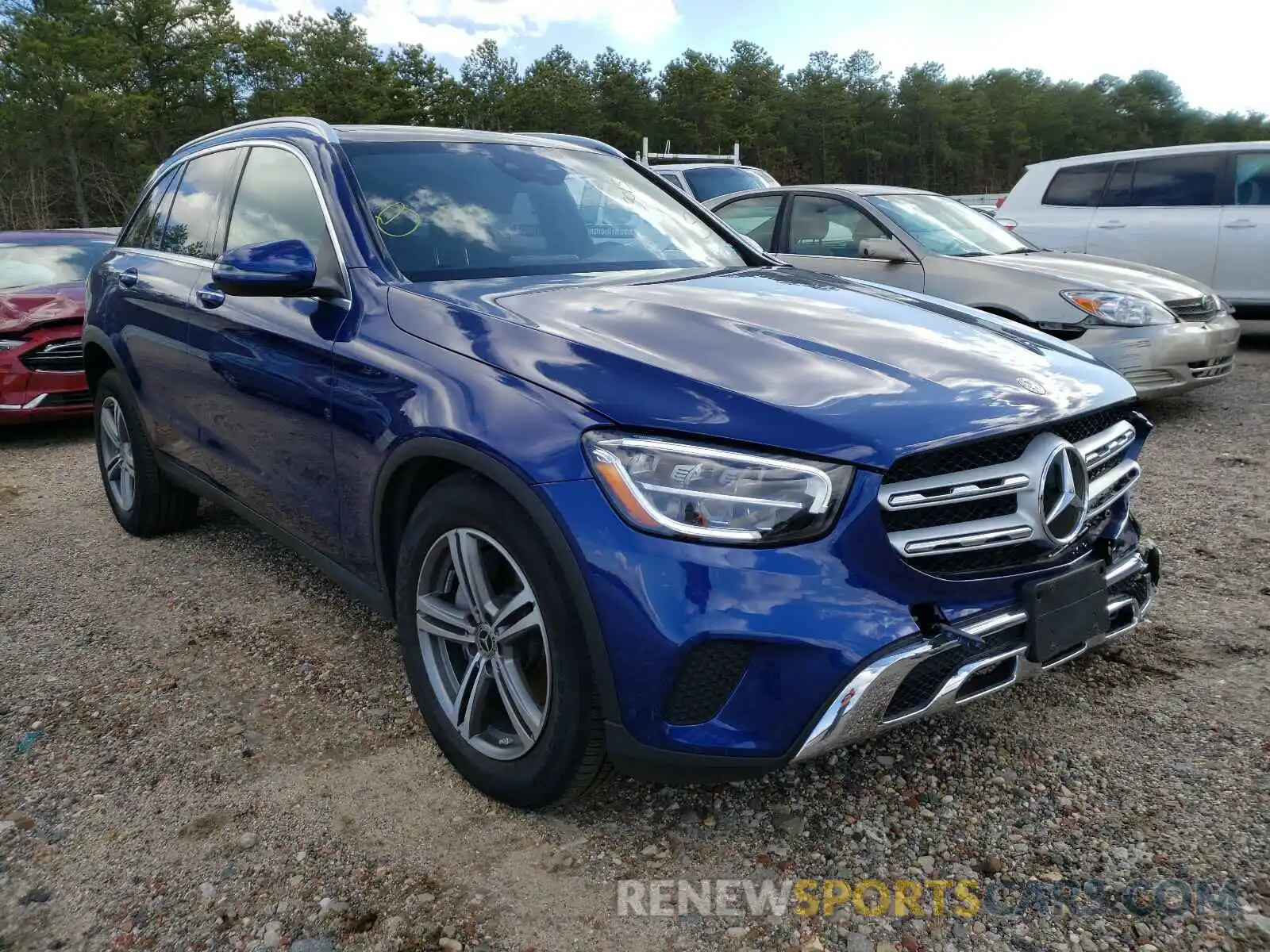 1 Photograph of a damaged car W1N0G8EBXLF765361 MERCEDES-BENZ G CLASS 2020