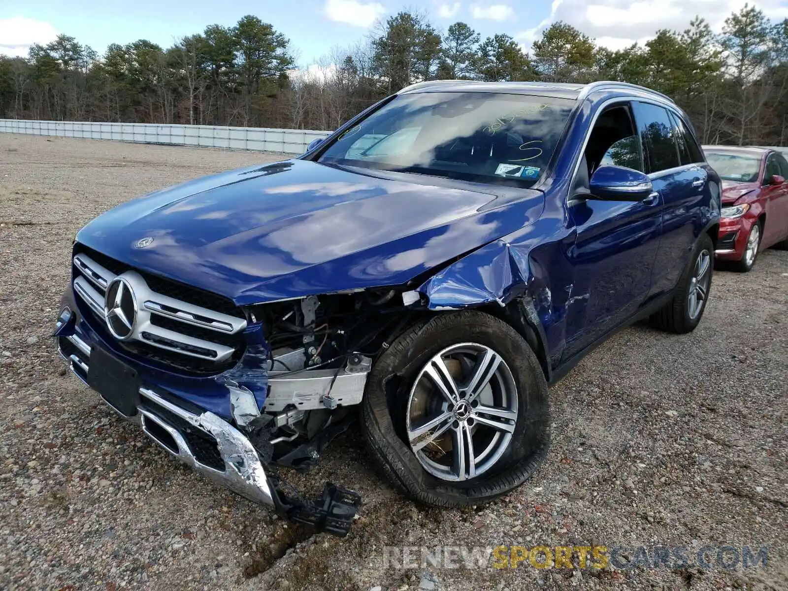 2 Photograph of a damaged car W1N0G8EBXLF765361 MERCEDES-BENZ G CLASS 2020