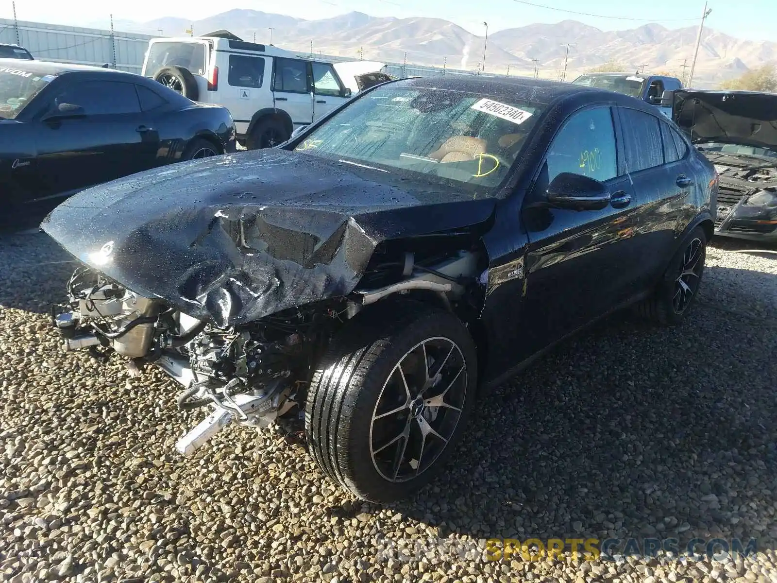 2 Photograph of a damaged car W1N0J6EB7LF784696 MERCEDES-BENZ G CLASS 2020