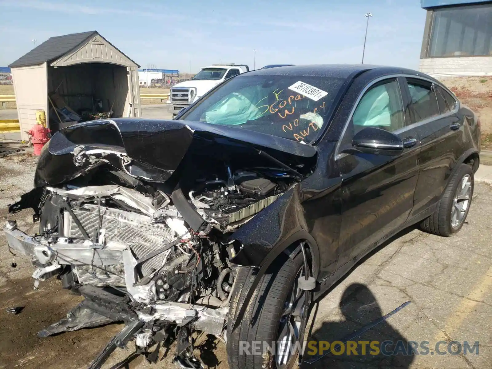 2 Photograph of a damaged car W1N0J8EB7LF857397 MERCEDES-BENZ G CLASS 2020