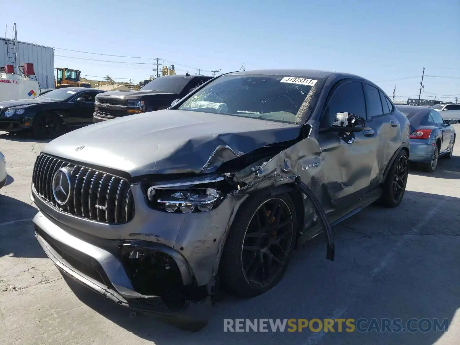 2 Photograph of a damaged car W1N0J8KB7LF854231 MERCEDES-BENZ G CLASS 2020