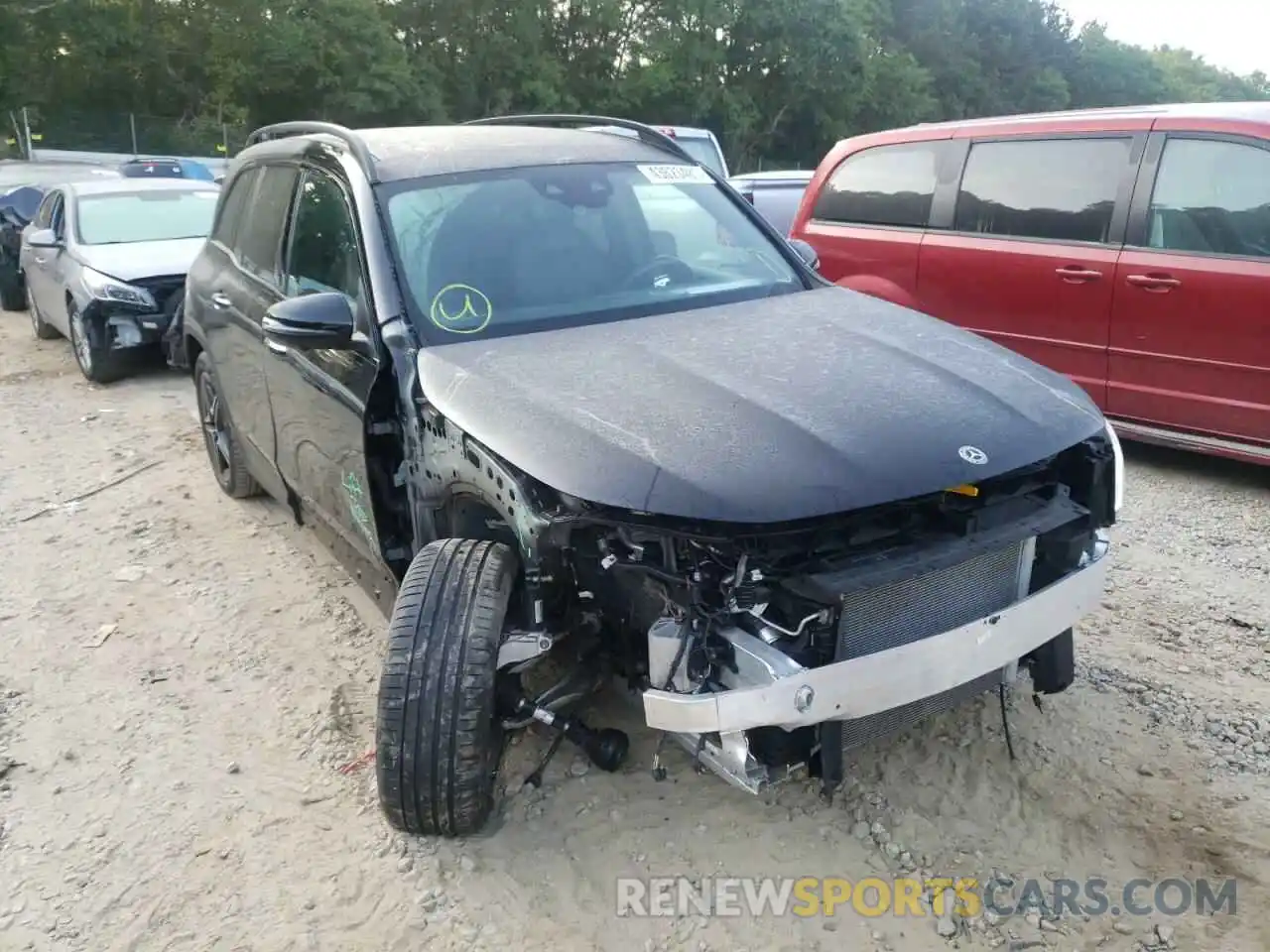 1 Photograph of a damaged car W1N4M4GB0LW034079 MERCEDES-BENZ G CLASS 2020