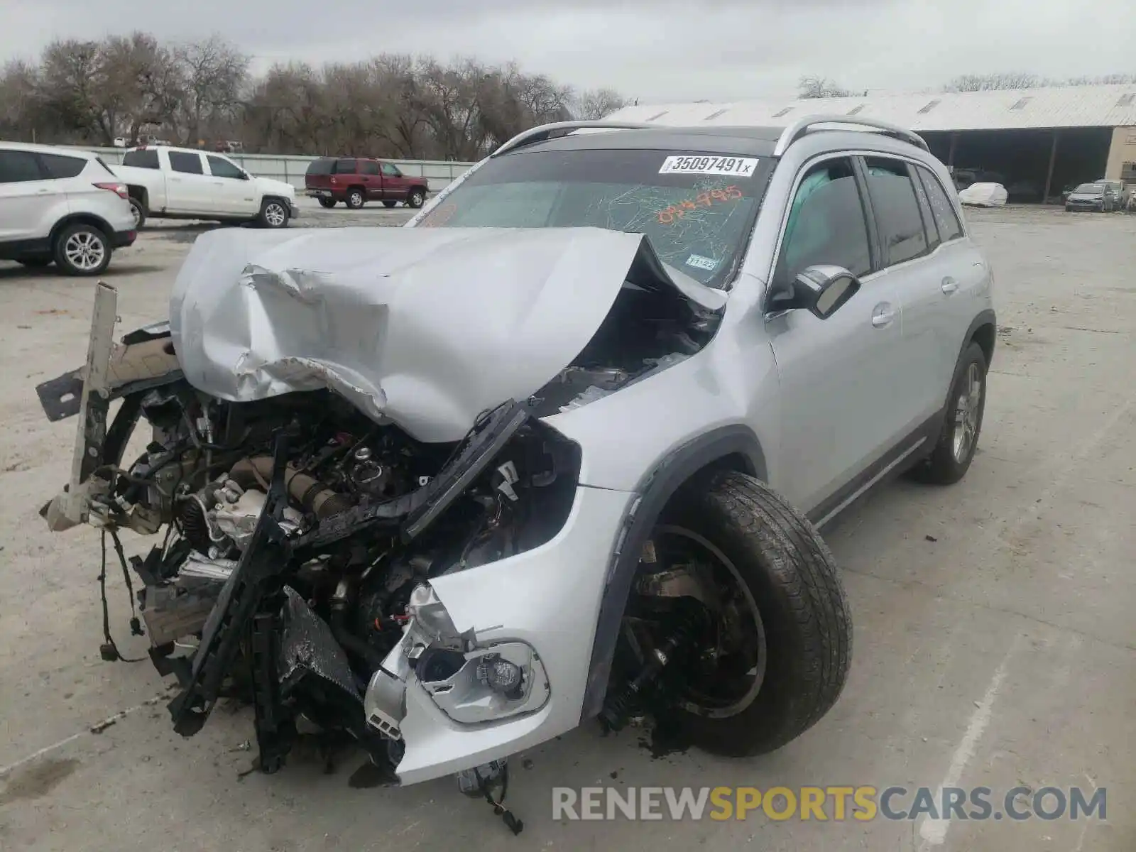 2 Photograph of a damaged car W1N4M4GB4LW034795 MERCEDES-BENZ G CLASS 2020