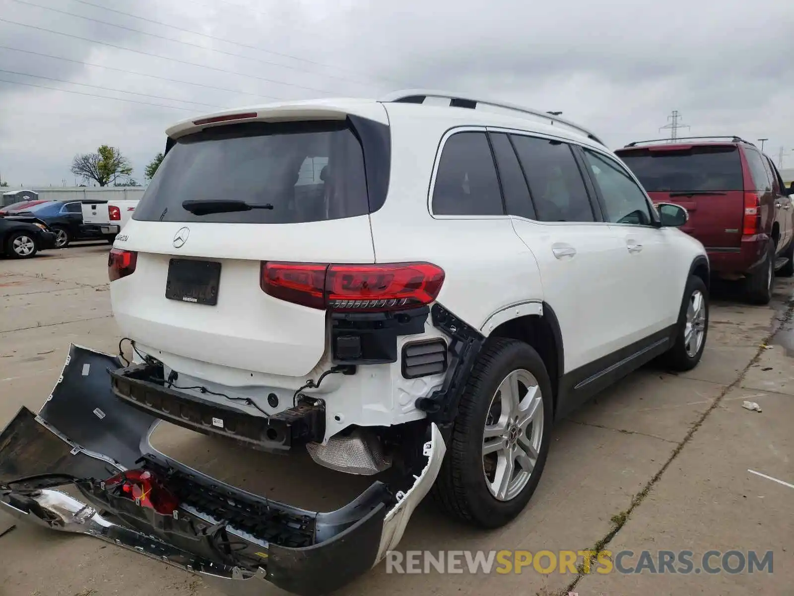 4 Photograph of a damaged car W1N4M4GB7LW043068 MERCEDES-BENZ G CLASS 2020