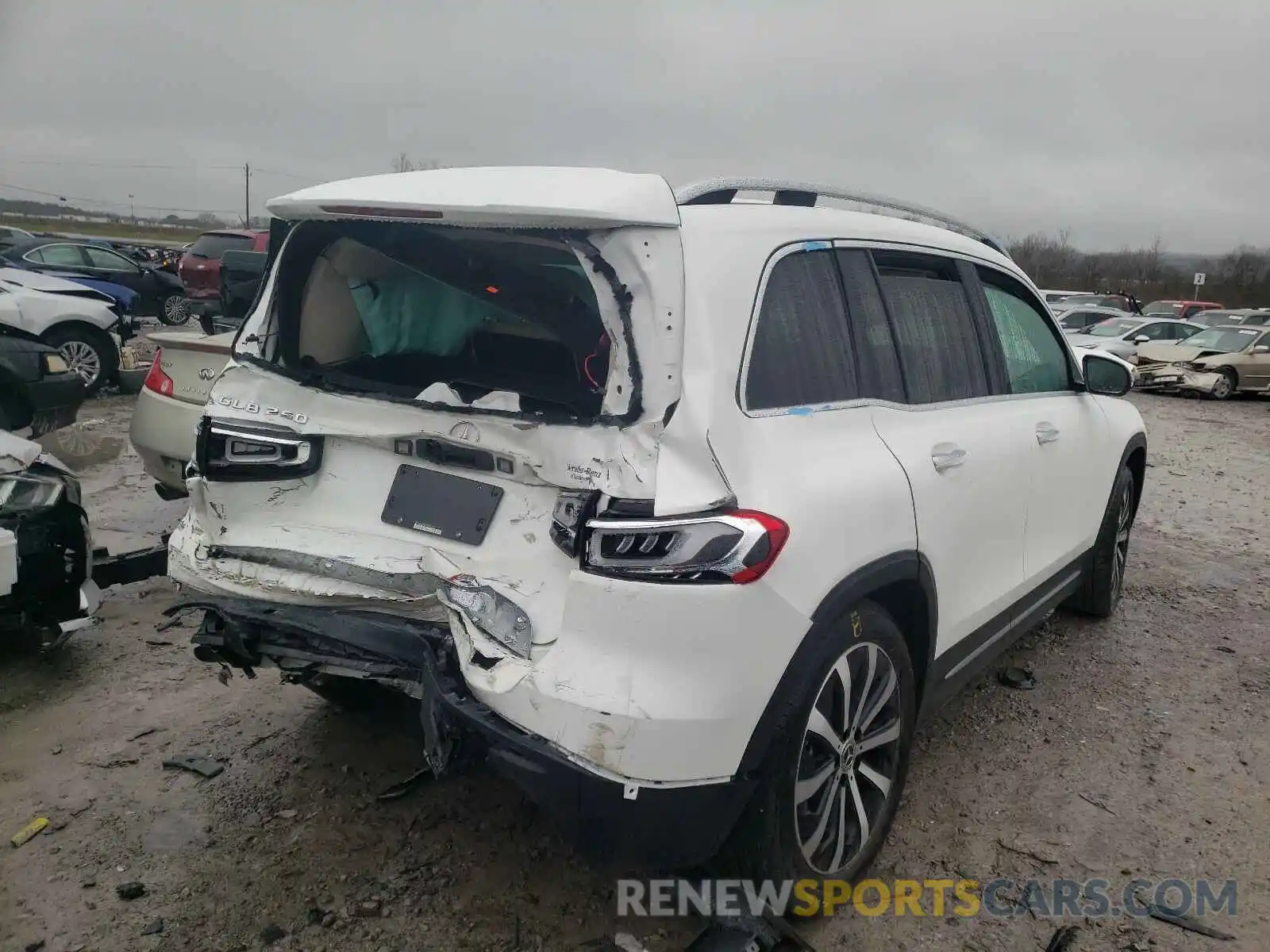4 Фотография поврежденного автомобиля W1N4M4GB8LW052300 MERCEDES-BENZ G CLASS 2020