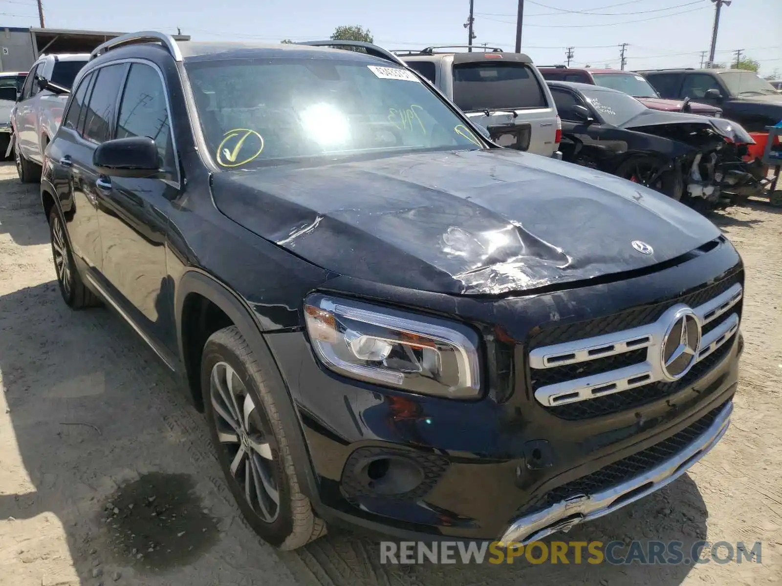 1 Photograph of a damaged car W1N4M4GB9LW026353 MERCEDES-BENZ G CLASS 2020