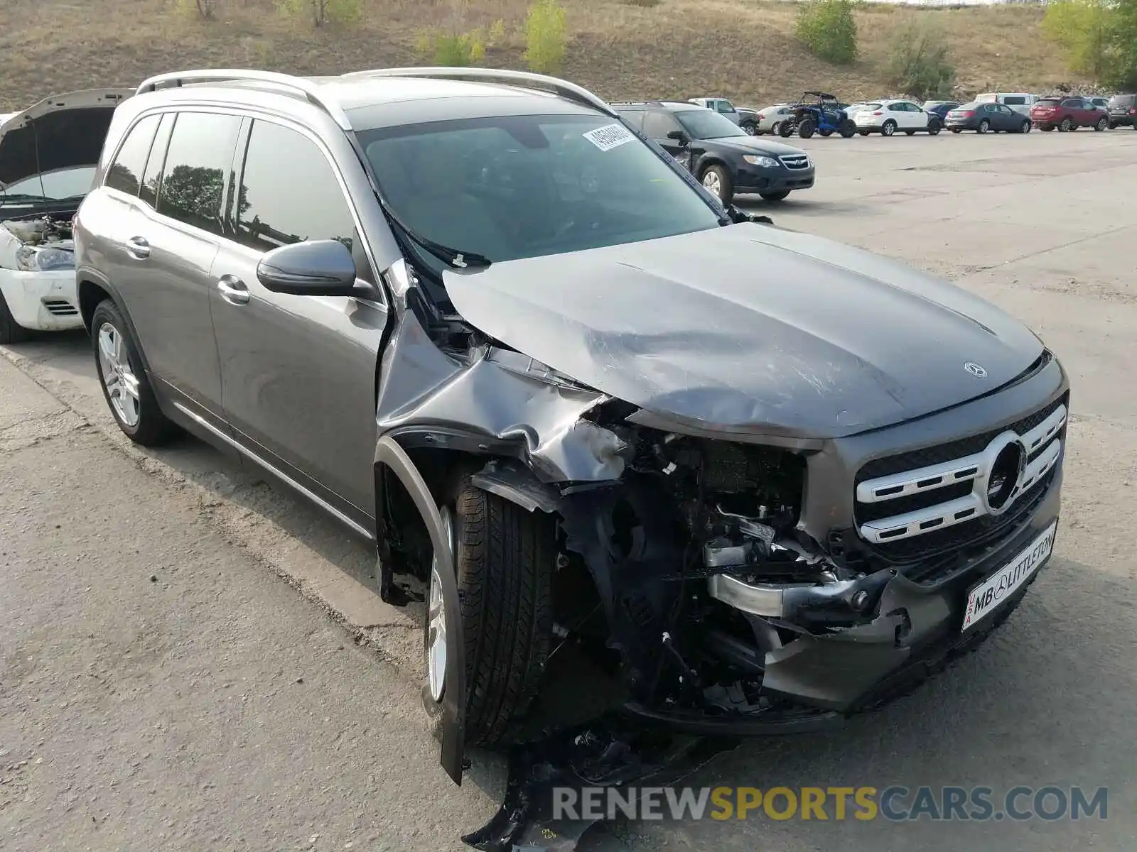 1 Photograph of a damaged car W1N4M4HB0LW026417 MERCEDES-BENZ G CLASS 2020