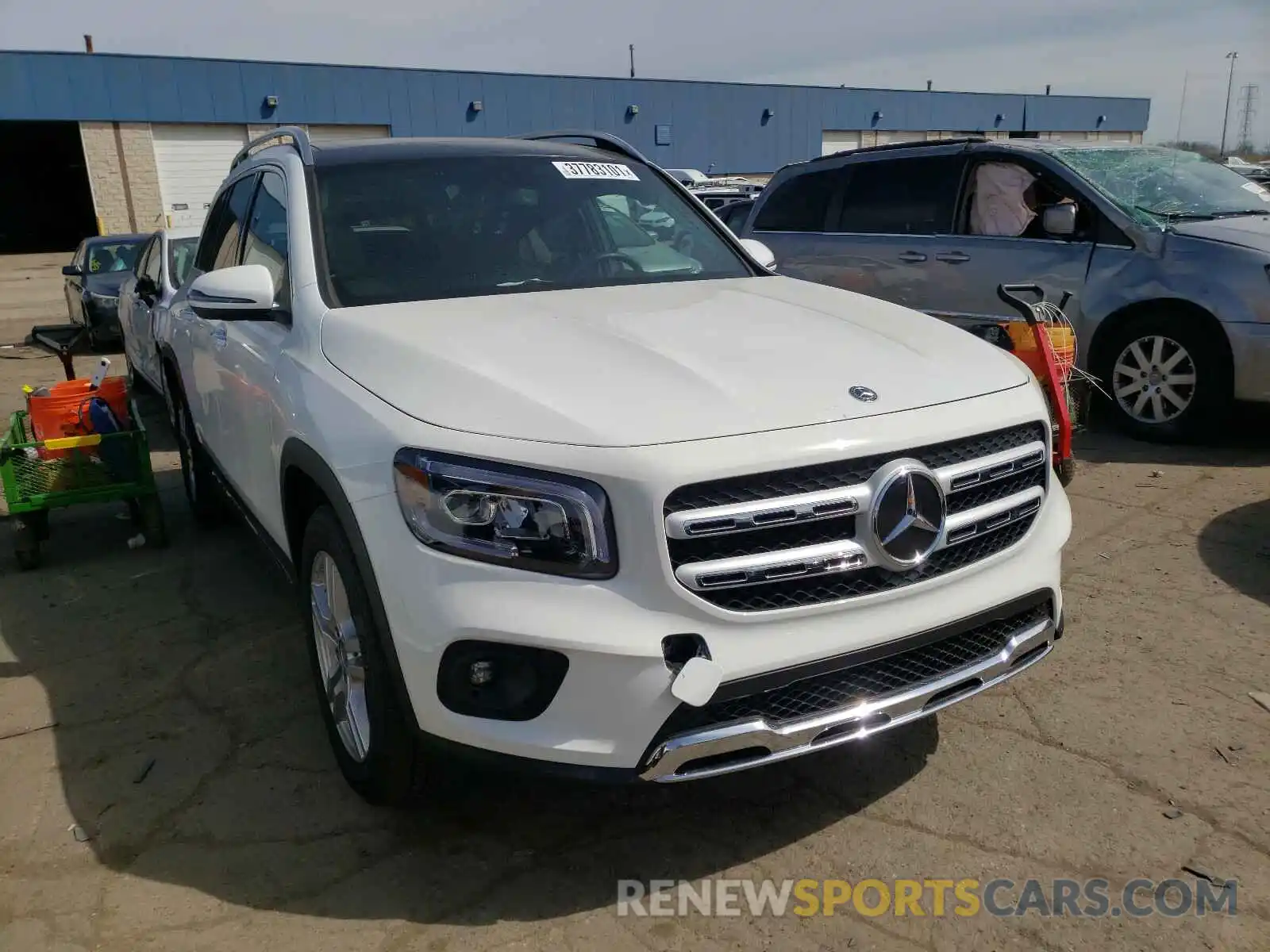 1 Photograph of a damaged car W1N4M4HB1LW018858 MERCEDES-BENZ G CLASS 2020