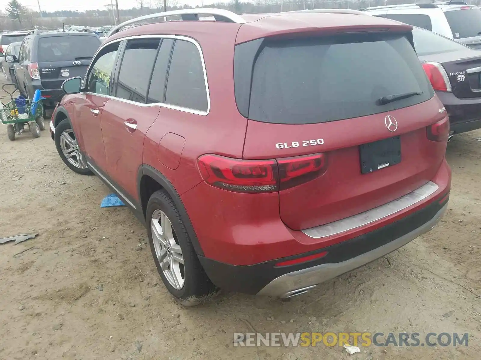 3 Photograph of a damaged car W1N4M4HB4LW029689 MERCEDES-BENZ G CLASS 2020