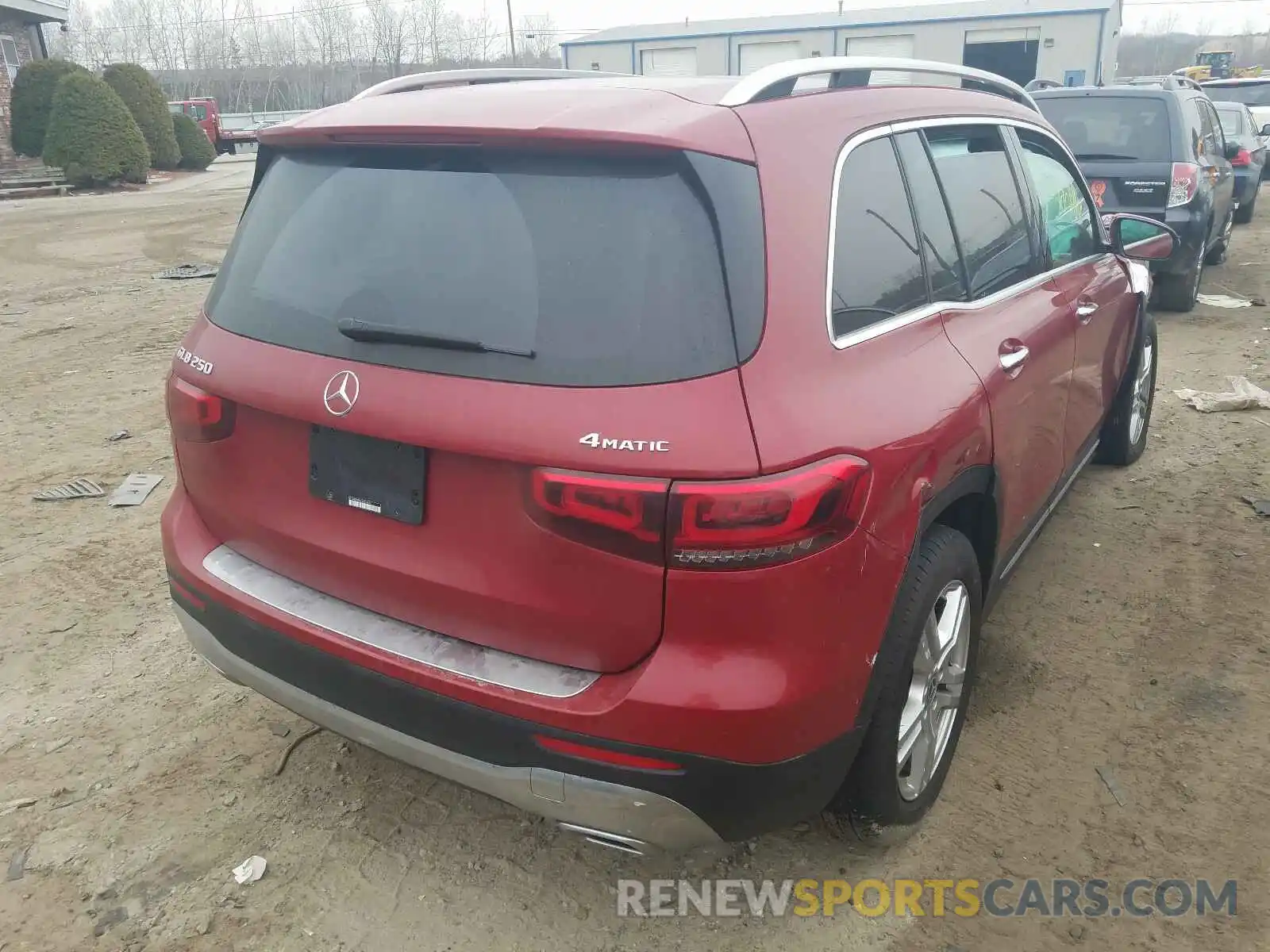 4 Photograph of a damaged car W1N4M4HB4LW029689 MERCEDES-BENZ G CLASS 2020