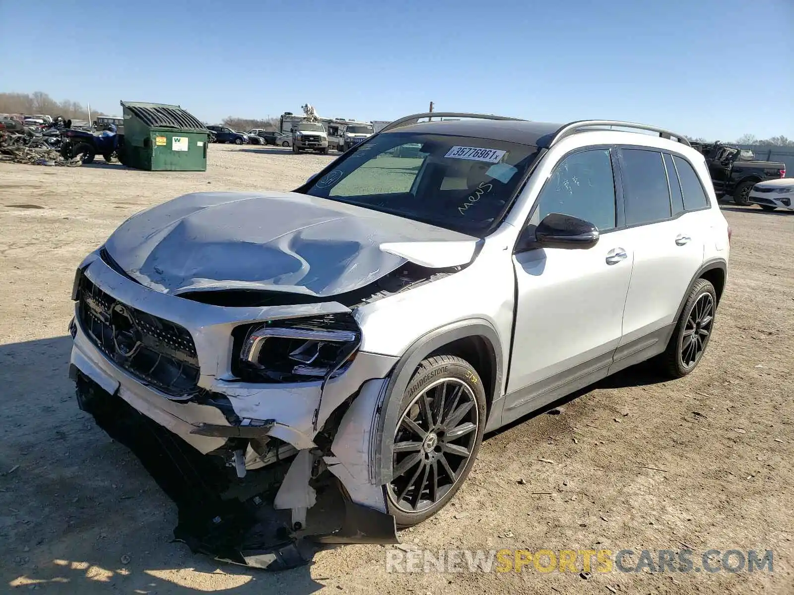 2 Photograph of a damaged car W1N4M4HB5LW058456 MERCEDES-BENZ G CLASS 2020