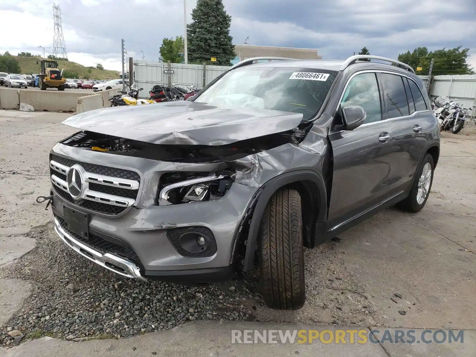 2 Photograph of a damaged car W1N4M4HB7LW055820 MERCEDES-BENZ G CLASS 2020