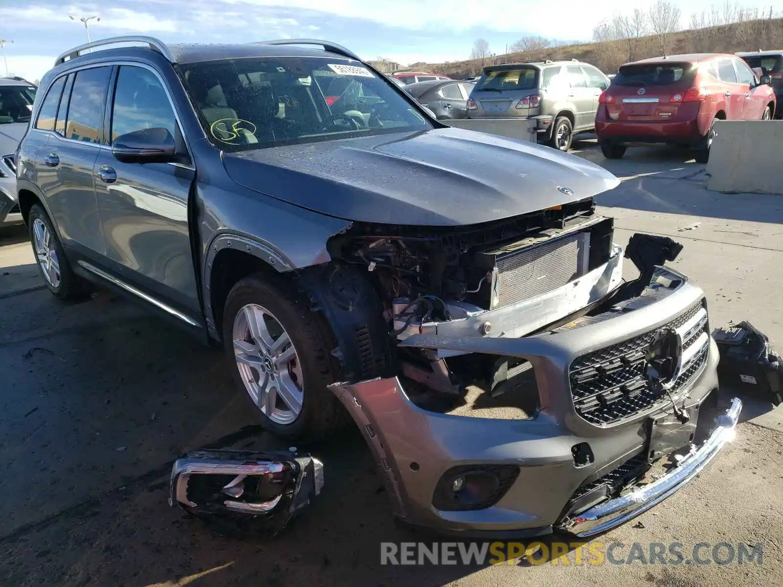 1 Photograph of a damaged car W1N4M4HBXLW014565 MERCEDES-BENZ G CLASS 2020