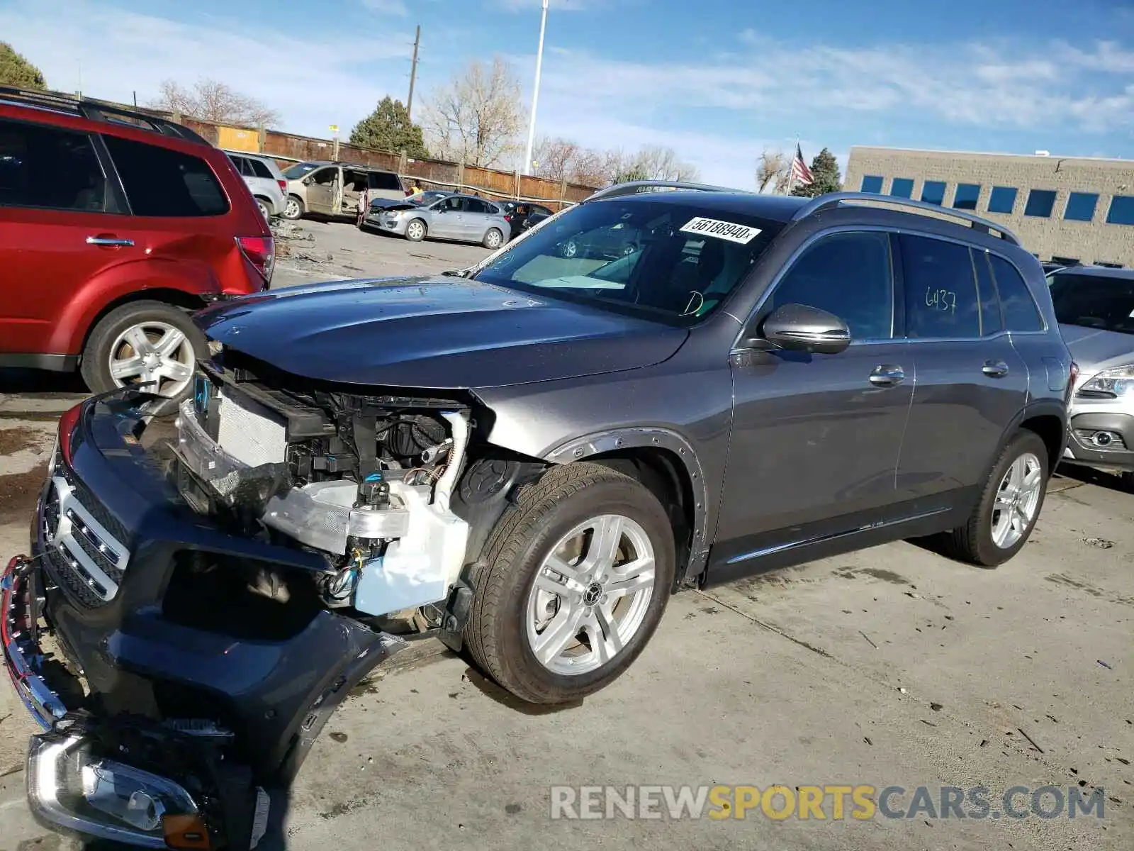 2 Photograph of a damaged car W1N4M4HBXLW014565 MERCEDES-BENZ G CLASS 2020