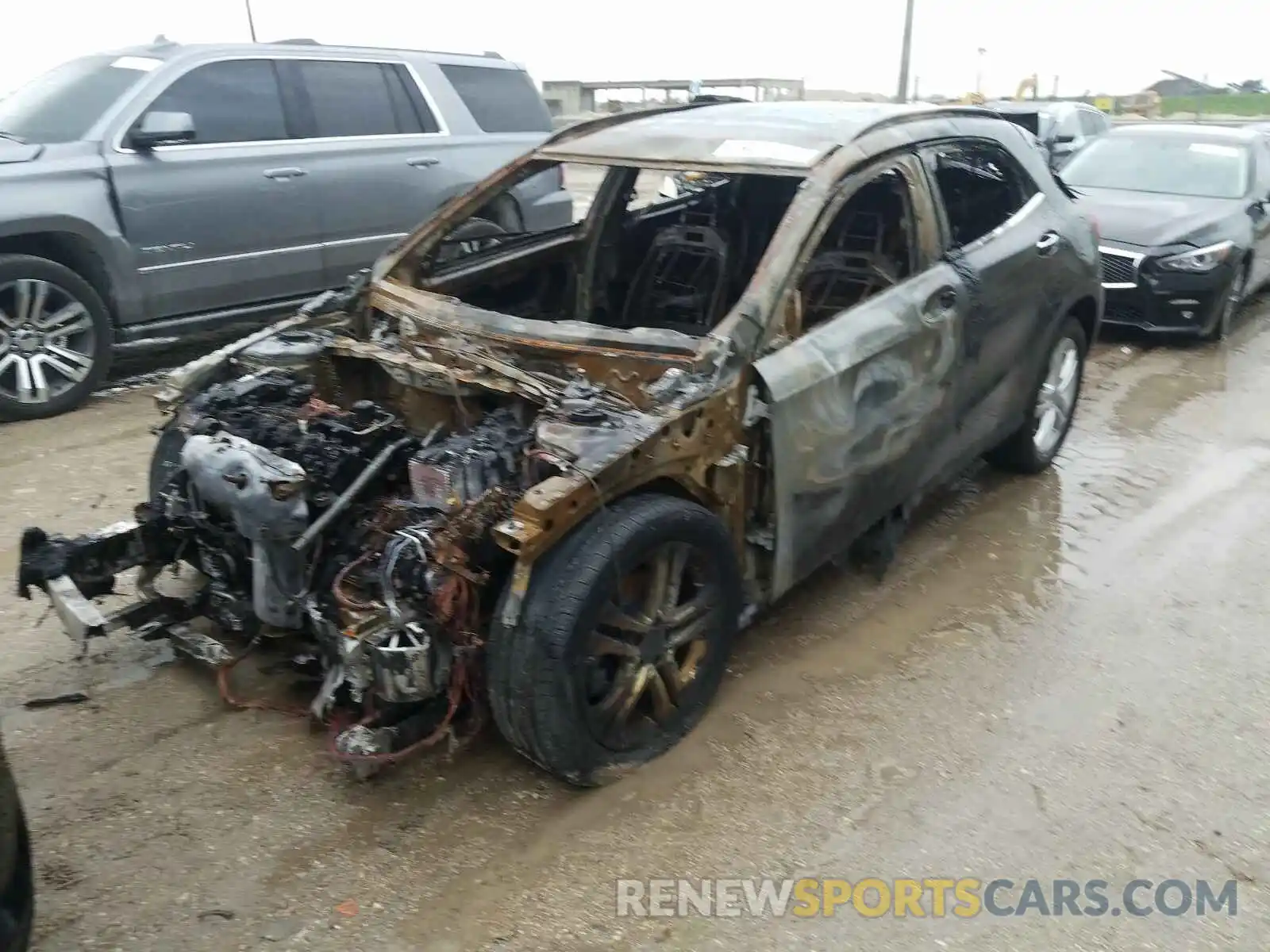 2 Photograph of a damaged car W1NTG4EB0LJ701722 MERCEDES-BENZ G CLASS 2020