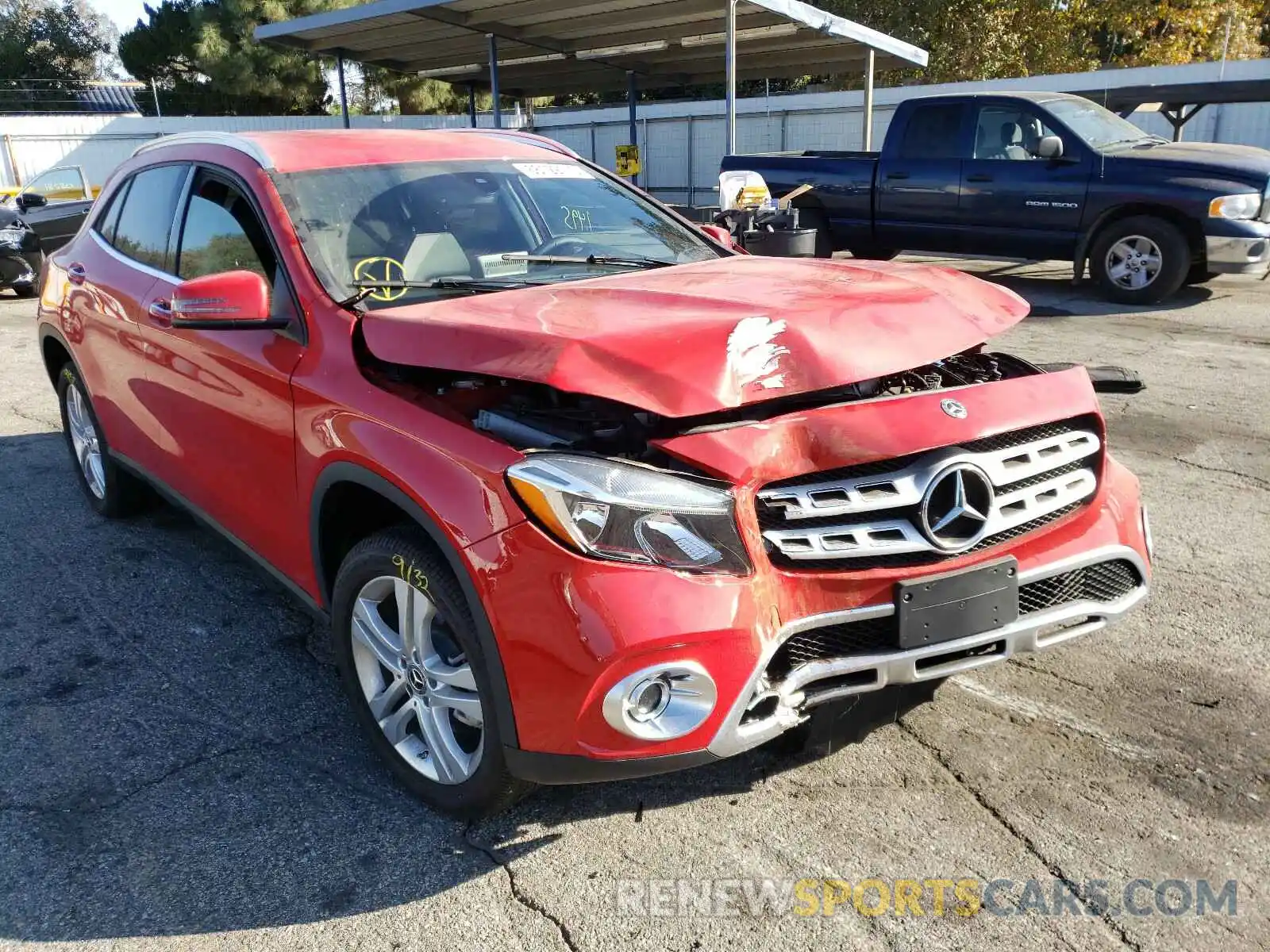 1 Photograph of a damaged car W1NTG4EB3LU030237 MERCEDES-BENZ G CLASS 2020