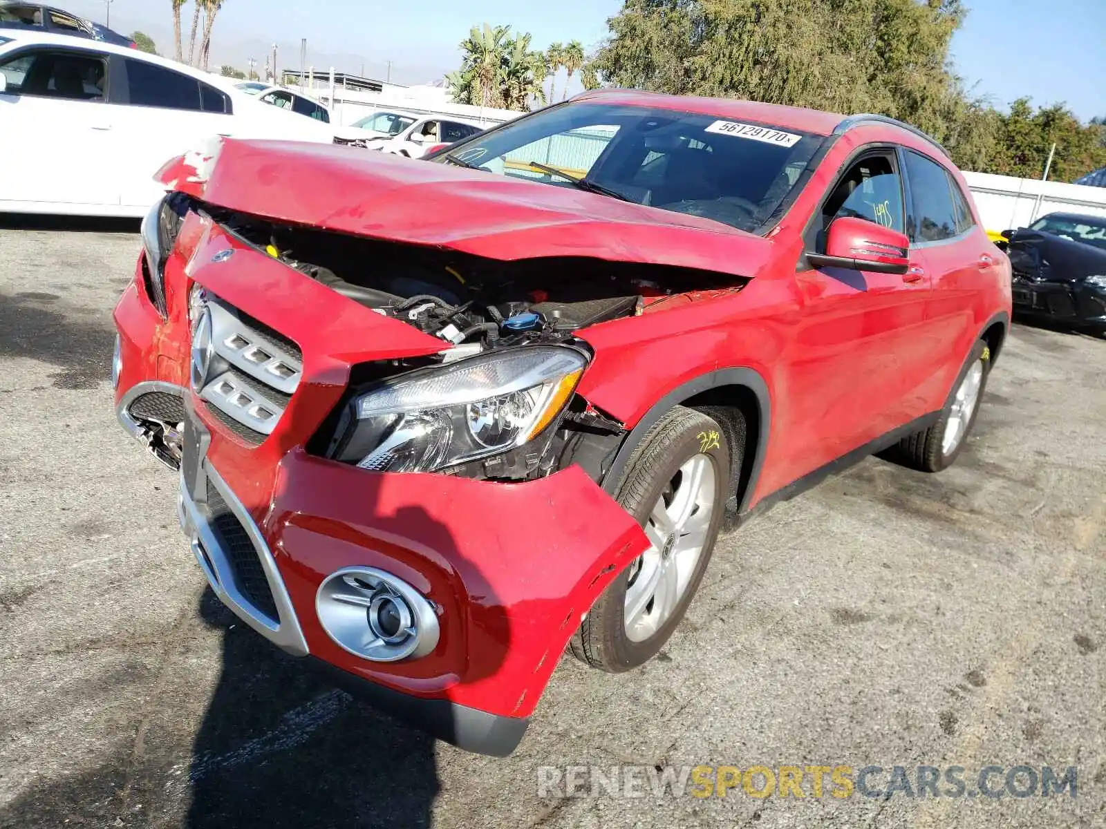 2 Photograph of a damaged car W1NTG4EB3LU030237 MERCEDES-BENZ G CLASS 2020