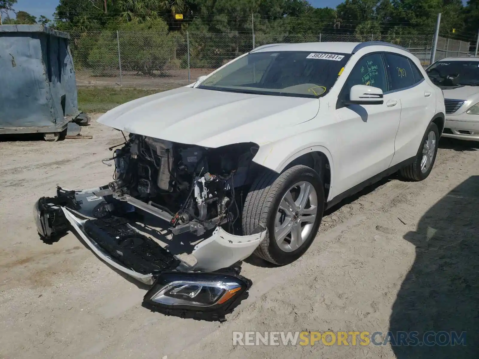 2 Photograph of a damaged car W1NTG4EB8LU040259 MERCEDES-BENZ G CLASS 2020