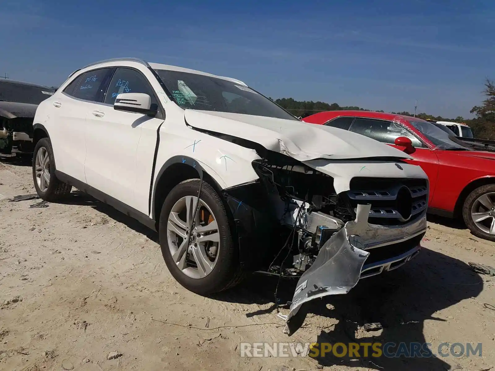 1 Photograph of a damaged car W1NTG4EBXLU040733 MERCEDES-BENZ G CLASS 2020