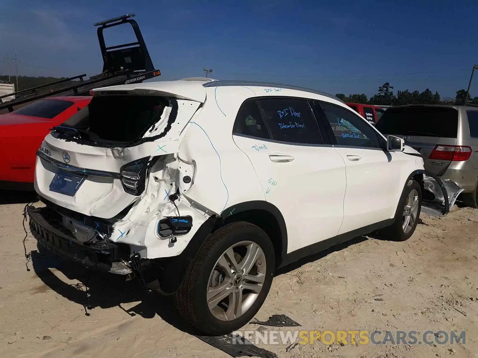 4 Photograph of a damaged car W1NTG4EBXLU040733 MERCEDES-BENZ G CLASS 2020