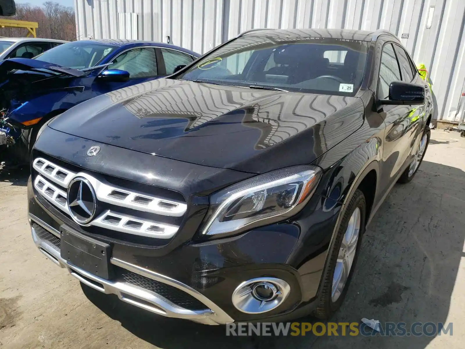 2 Photograph of a damaged car W1NTG4GB2LJ695502 MERCEDES-BENZ G CLASS 2020