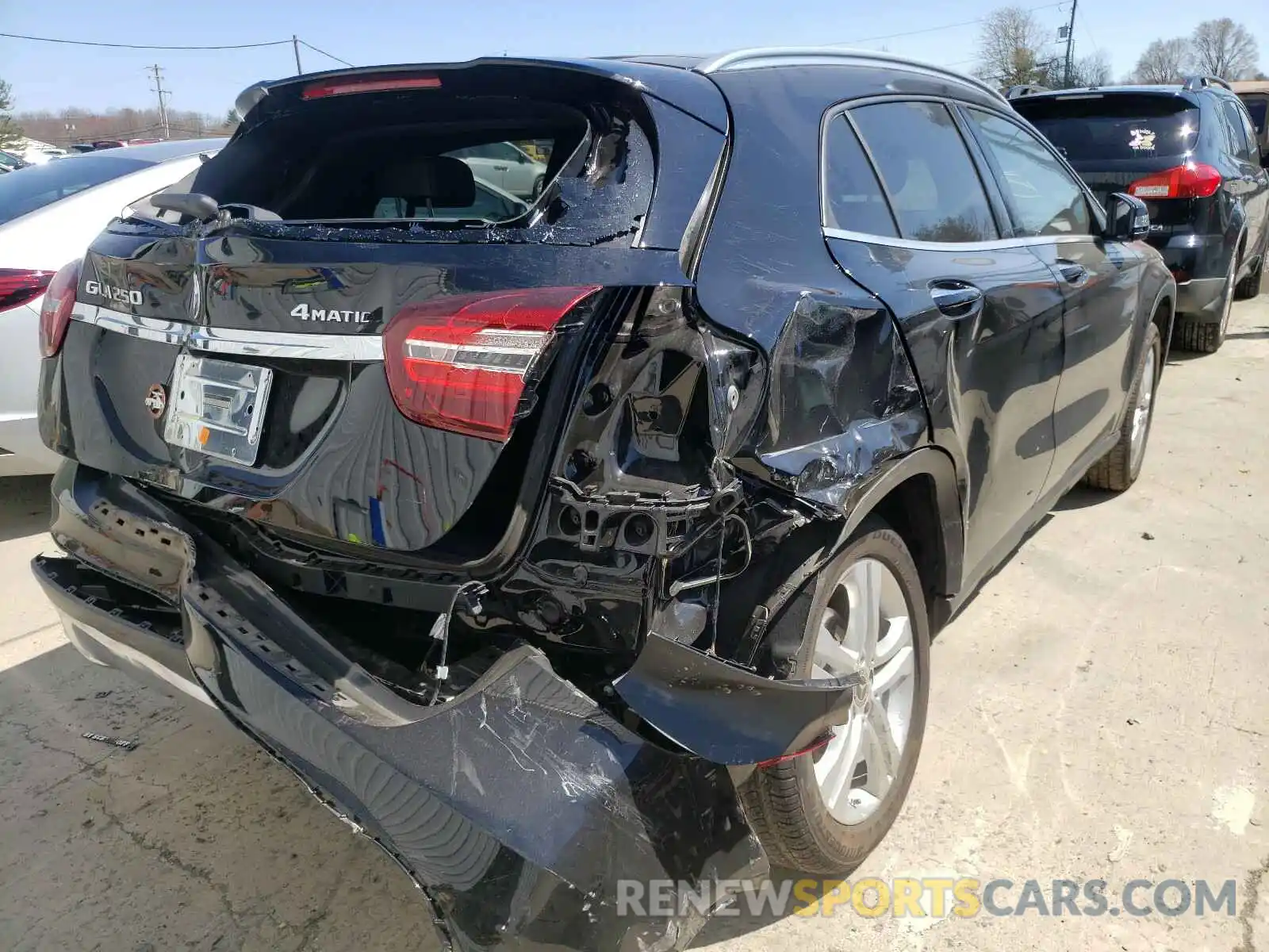 4 Photograph of a damaged car W1NTG4GB2LJ695502 MERCEDES-BENZ G CLASS 2020